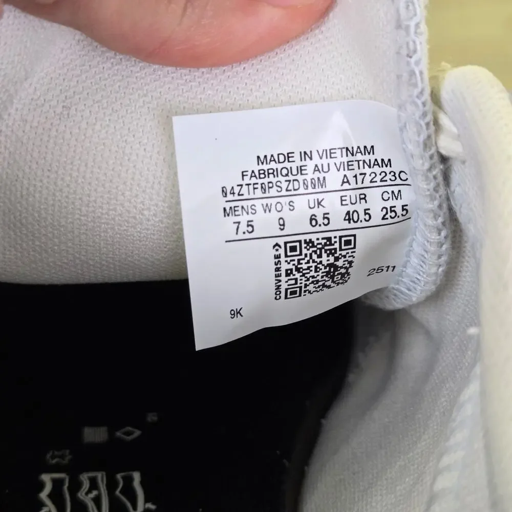 Converse run star trainers unisex low top shoes women's size‎ 9